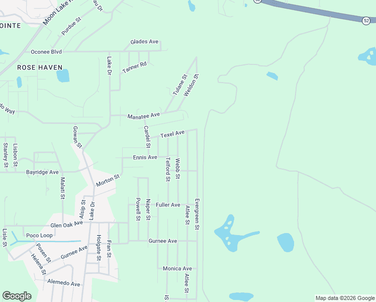 map of restaurants, bars, coffee shops, grocery stores, and more near 11045 Atlee Street in New Port Richey