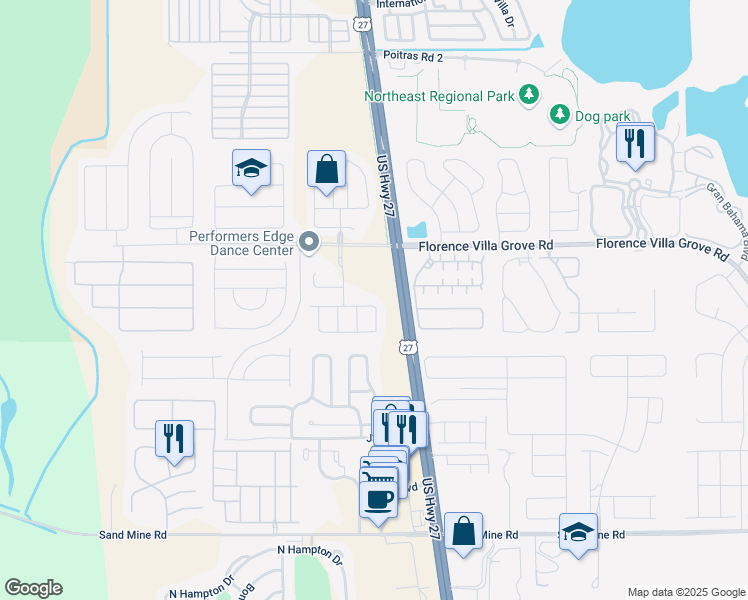 map of restaurants, bars, coffee shops, grocery stores, and more near 745 Chelsea Drive in Davenport