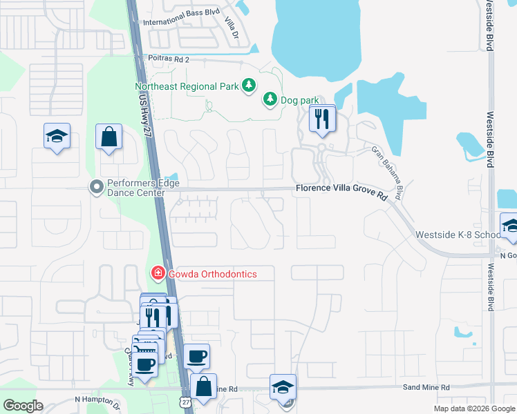 map of restaurants, bars, coffee shops, grocery stores, and more near 122 Glenwood Boulevard in Davenport