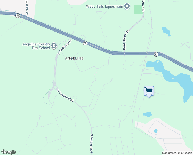 map of restaurants, bars, coffee shops, grocery stores, and more near 14994-17736 Highway 52 in Land O' Lakes