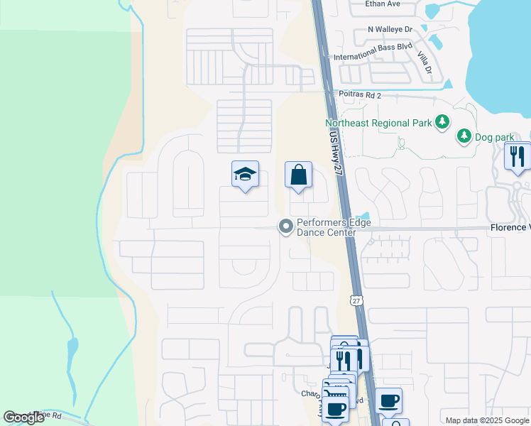 map of restaurants, bars, coffee shops, grocery stores, and more near 262 Samuel Street in Davenport