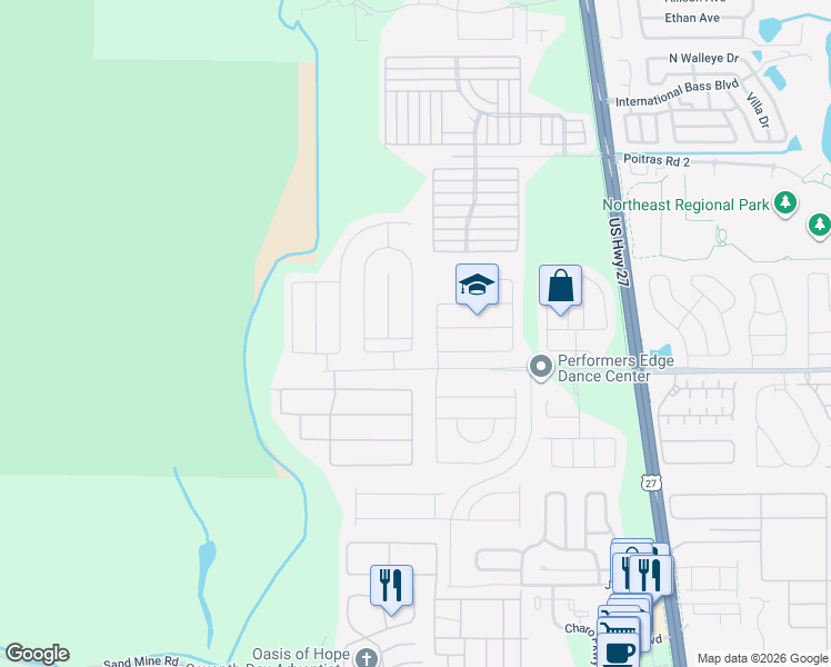 map of restaurants, bars, coffee shops, grocery stores, and more near 336 Coventry Road in Davenport