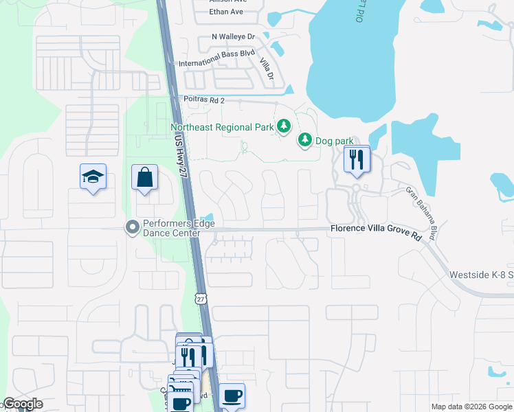map of restaurants, bars, coffee shops, grocery stores, and more near 846 Riggs Circle in Davenport