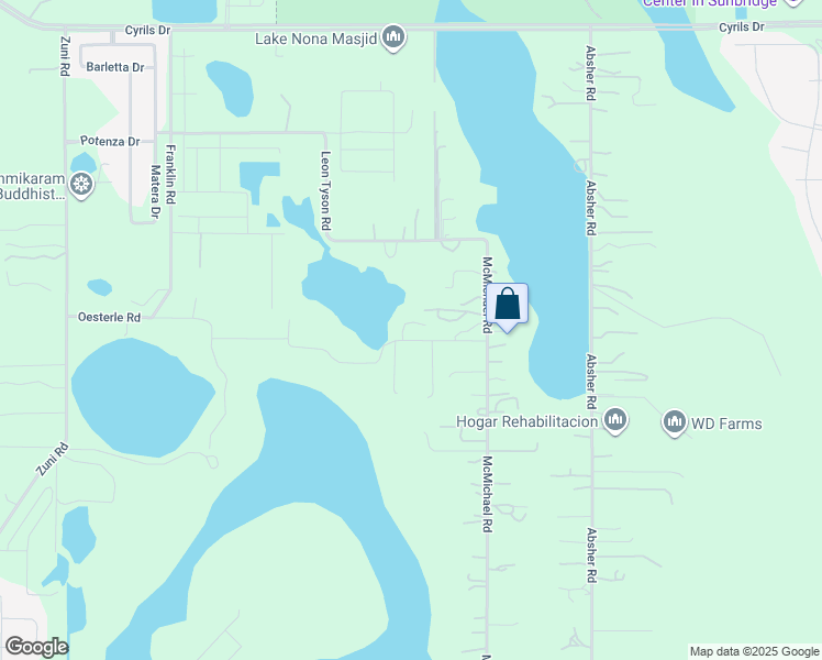 map of restaurants, bars, coffee shops, grocery stores, and more near 5825 Dease Road in St. Cloud