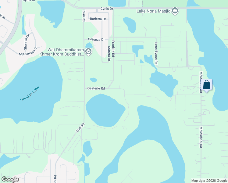 map of restaurants, bars, coffee shops, grocery stores, and more near 5600 Oesterle Road in St. Cloud