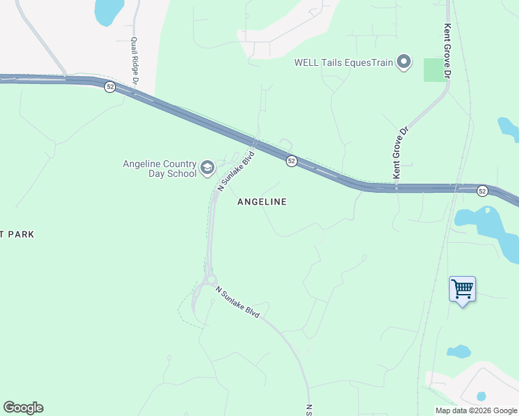 map of restaurants, bars, coffee shops, grocery stores, and more near 12116 State Road 52 in Spring Hill