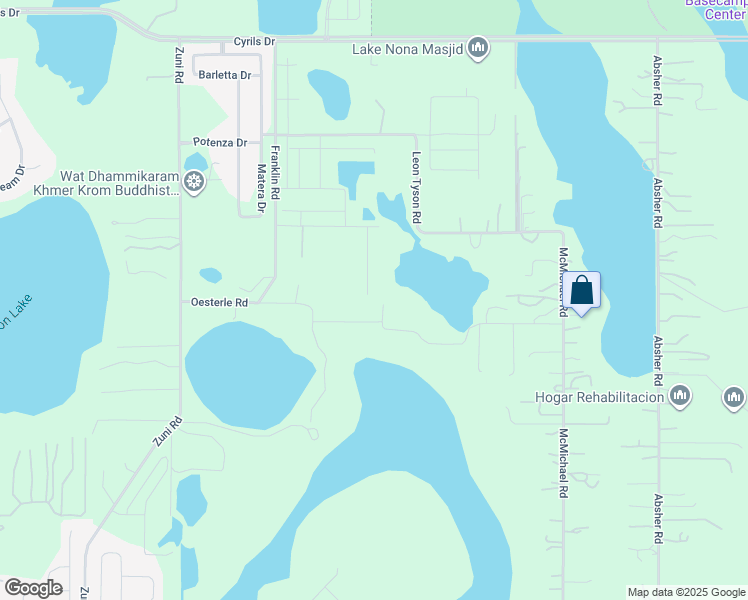 map of restaurants, bars, coffee shops, grocery stores, and more near 5700 Ron Road in St. Cloud