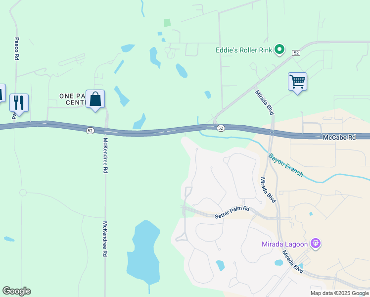 map of restaurants, bars, coffee shops, grocery stores, and more near 30904 Florida 52 in San Antonio