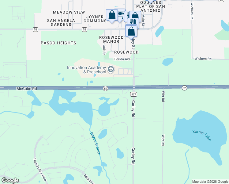 map of restaurants, bars, coffee shops, grocery stores, and more near in San Antonio