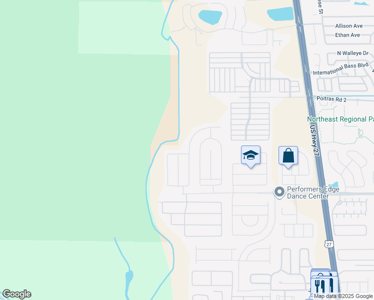 map of restaurants, bars, coffee shops, grocery stores, and more near 517 Kettering Road in Davenport