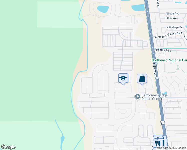 map of restaurants, bars, coffee shops, grocery stores, and more near 526 Kettering Road in Davenport