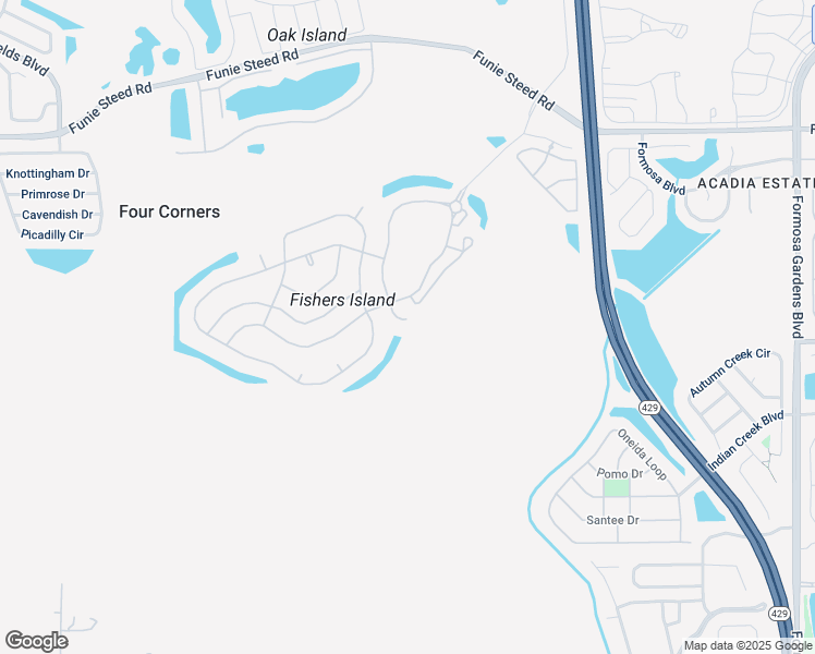 map of restaurants, bars, coffee shops, grocery stores, and more near 8487 Oasis Key Cove in Kissimmee
