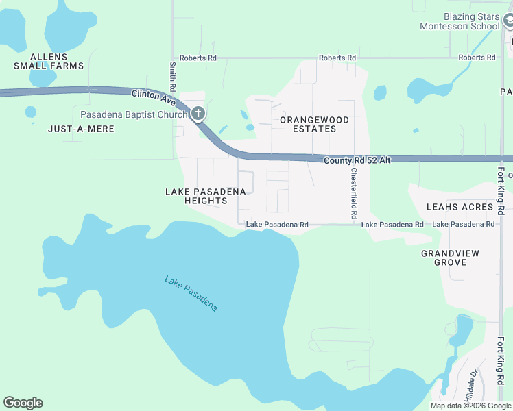 map of restaurants, bars, coffee shops, grocery stores, and more near 36029 Sassy Way in Dade City