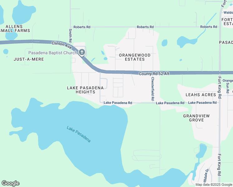 map of restaurants, bars, coffee shops, grocery stores, and more near 11543 Sportsman Court in Dade City