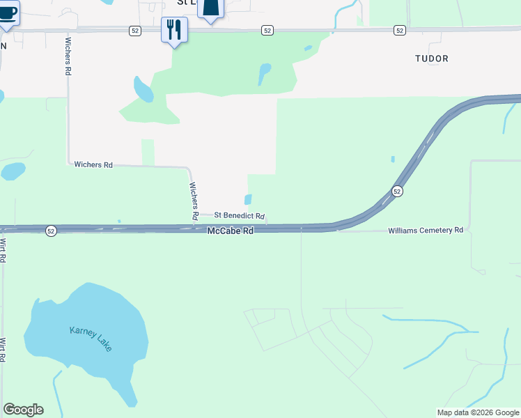 map of restaurants, bars, coffee shops, grocery stores, and more near 33937 Williams Cemetery Road in San Antonio