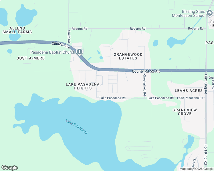 map of restaurants, bars, coffee shops, grocery stores, and more near 36029 Sassy Way in Dade City