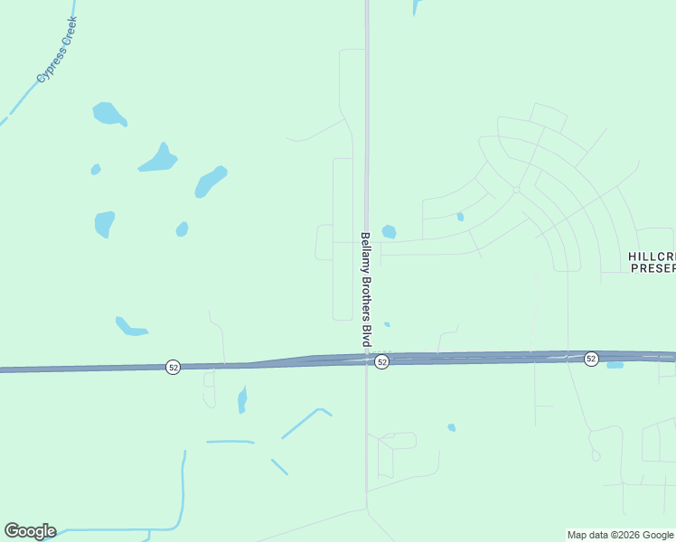 map of restaurants, bars, coffee shops, grocery stores, and more near 11413 Brae Way in Dade City