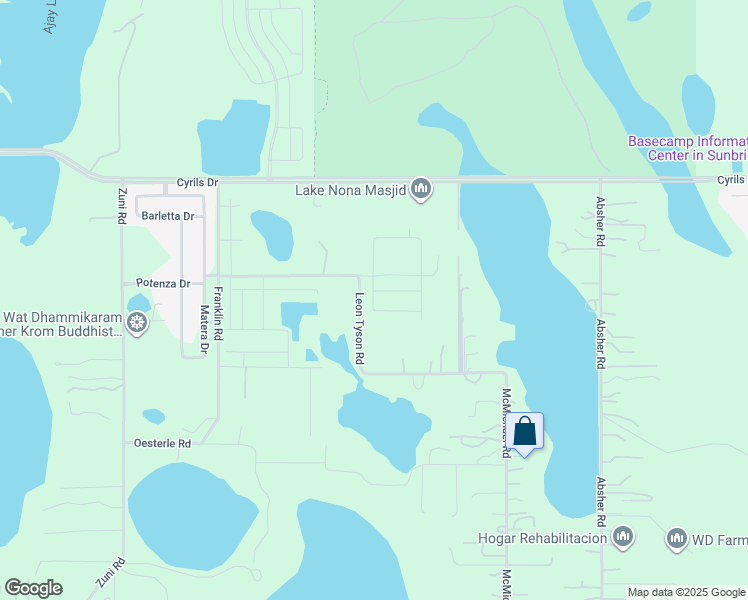 map of restaurants, bars, coffee shops, grocery stores, and more near 5700 Eaglesnest Ct in St Cloud