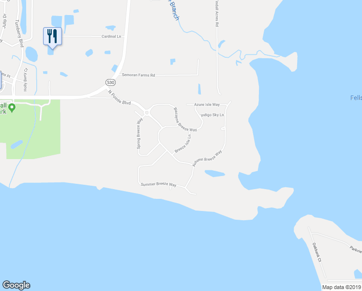 map of restaurants, bars, coffee shops, grocery stores, and more near 4407 Breeze Isle Lane in Kissimmee