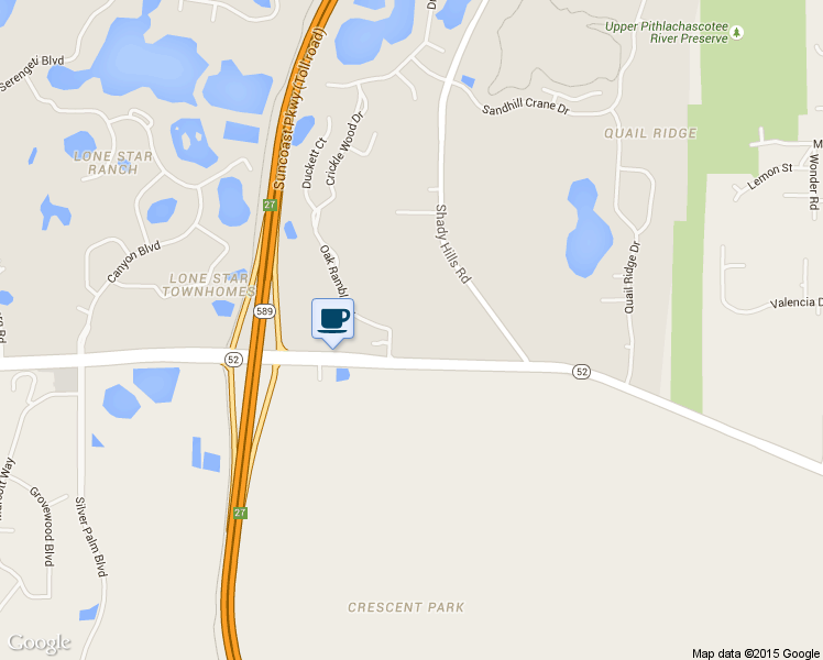 map of restaurants, bars, coffee shops, grocery stores, and more near 11944 Deerbrook Boulevard in Spring Hill