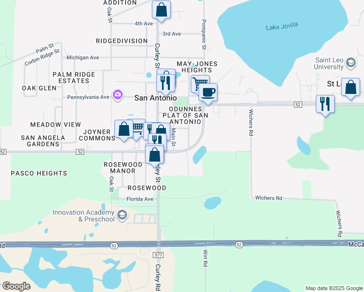 map of restaurants, bars, coffee shops, grocery stores, and more near 12023 Joe Herrmann Drive in San Antonio