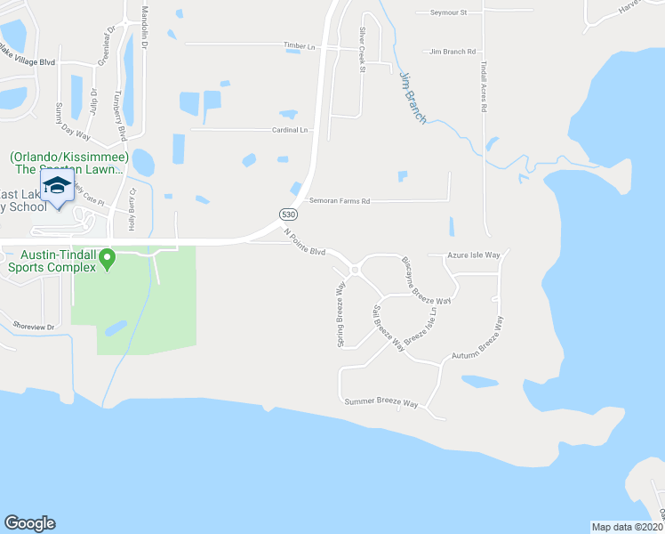 map of restaurants, bars, coffee shops, grocery stores, and more near Biscayne Cove Court in Kissimmee