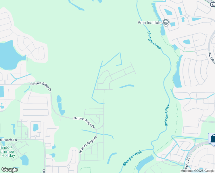 map of restaurants, bars, coffee shops, grocery stores, and more near 2925 Babb Road in Kissimmee