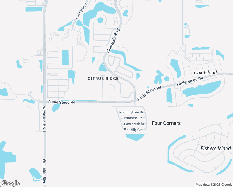 map of restaurants, bars, coffee shops, grocery stores, and more near 2975 Pembridge Street in Kissimmee