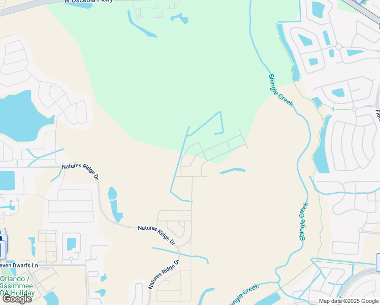 map of restaurants, bars, coffee shops, grocery stores, and more near 2907 Babb Road in Kissimmee