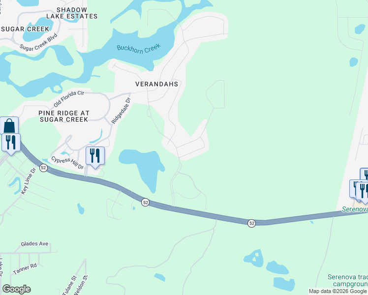 map of restaurants, bars, coffee shops, grocery stores, and more near 12112 Luftburrow Lane in Hudson