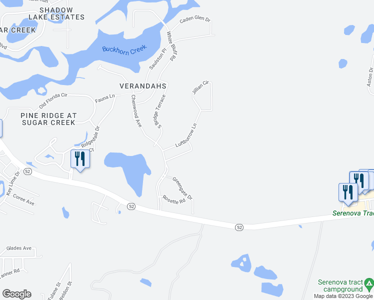 map of restaurants, bars, coffee shops, grocery stores, and more near 13831 Royston Bend in Hudson