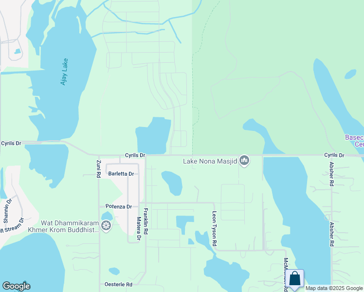 map of restaurants, bars, coffee shops, grocery stores, and more near 5600 Cyrils Drive in St. Cloud