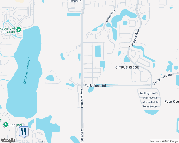 map of restaurants, bars, coffee shops, grocery stores, and more near in Four Corners