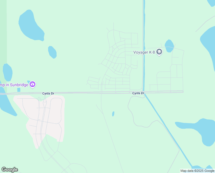map of restaurants, bars, coffee shops, grocery stores, and more near Sungrove Lane in St. Cloud