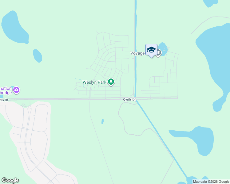 map of restaurants, bars, coffee shops, grocery stores, and more near Sungrove Lane in St. Cloud