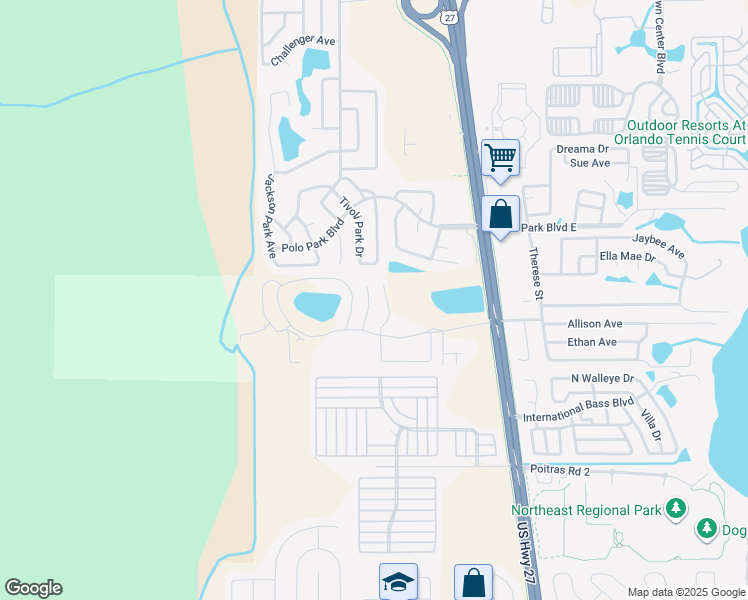 map of restaurants, bars, coffee shops, grocery stores, and more near 522 Australian Way in Davenport