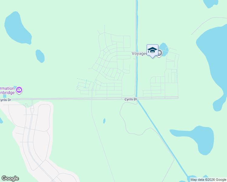 map of restaurants, bars, coffee shops, grocery stores, and more near Sungrove Lane in St. Cloud