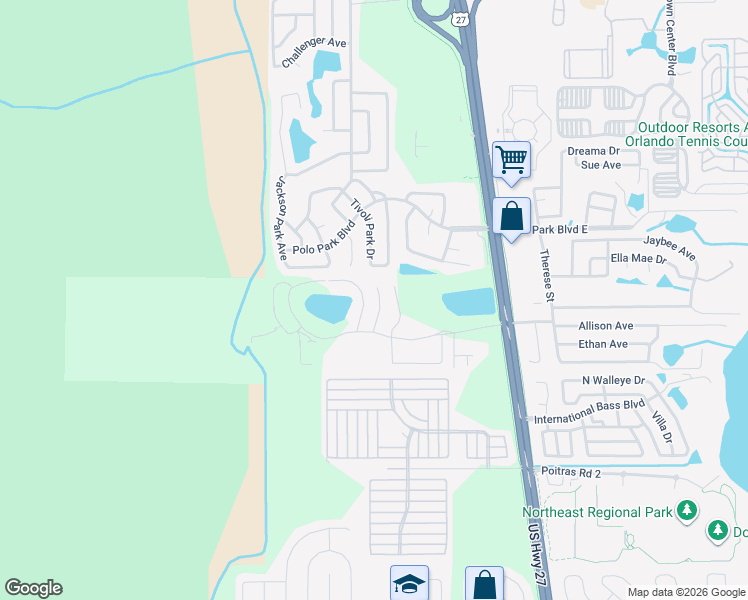 map of restaurants, bars, coffee shops, grocery stores, and more near 522 Australian Way in Davenport