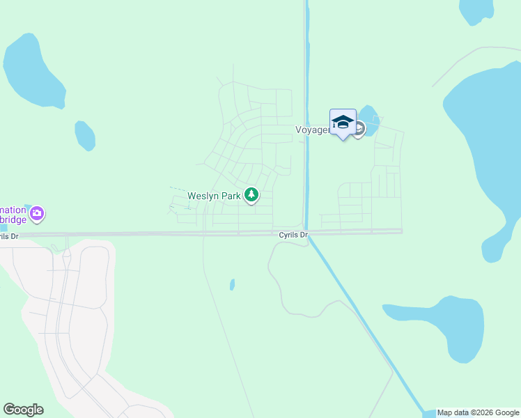 map of restaurants, bars, coffee shops, grocery stores, and more near Sungrove Lane in St. Cloud