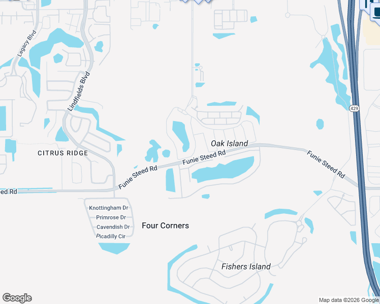 map of restaurants, bars, coffee shops, grocery stores, and more near 3105 Yellow Lantana Lane in Kissimmee
