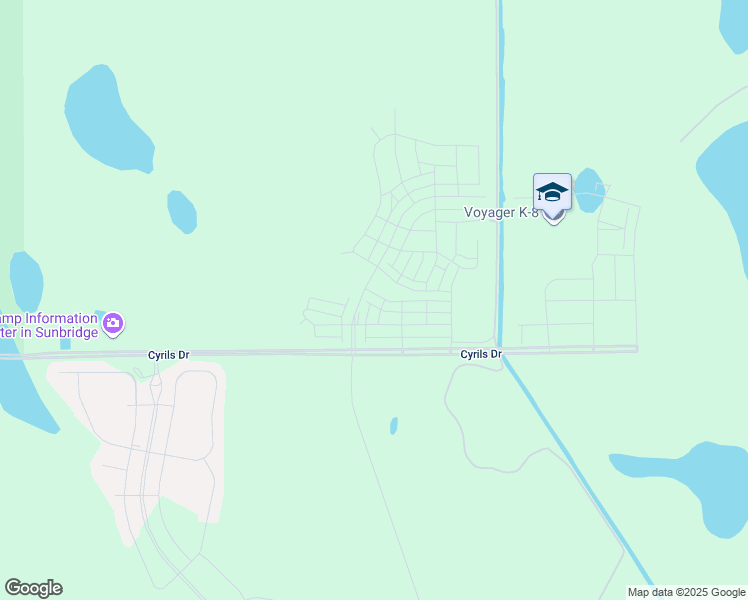 map of restaurants, bars, coffee shops, grocery stores, and more near 1174 Sungrove Lane in Saint Cloud