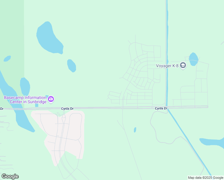 map of restaurants, bars, coffee shops, grocery stores, and more near Sungrove Lane in St. Cloud