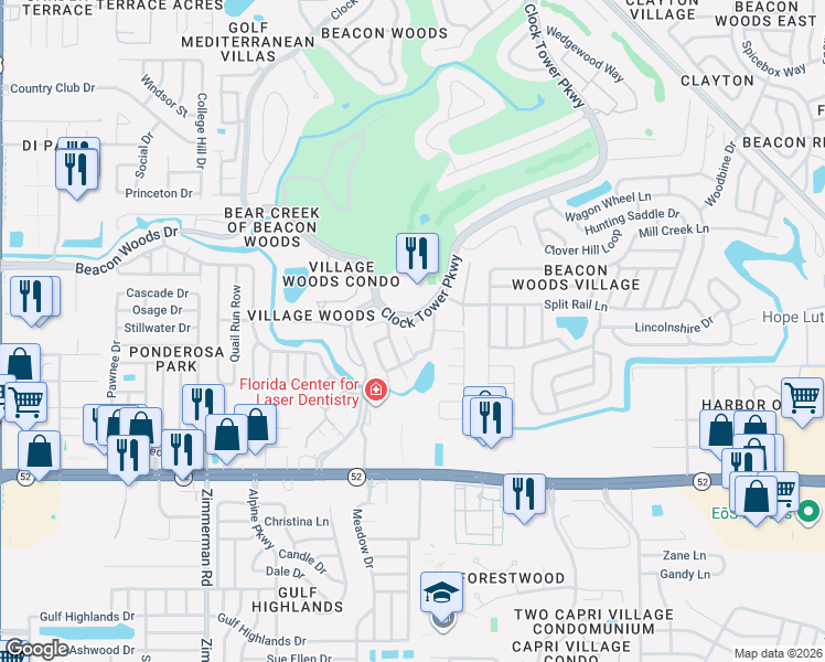 map of restaurants, bars, coffee shops, grocery stores, and more near 12234 Cider Mill Lane in Hudson