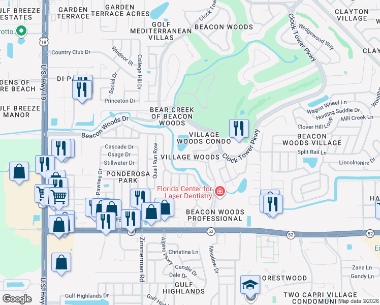 map of restaurants, bars, coffee shops, grocery stores, and more near 12349 Dearborn Drive in Hudson