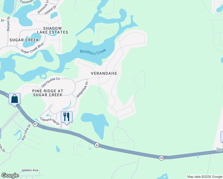 map of restaurants, bars, coffee shops, grocery stores, and more near 12336 South Bridge Terrace in Hudson