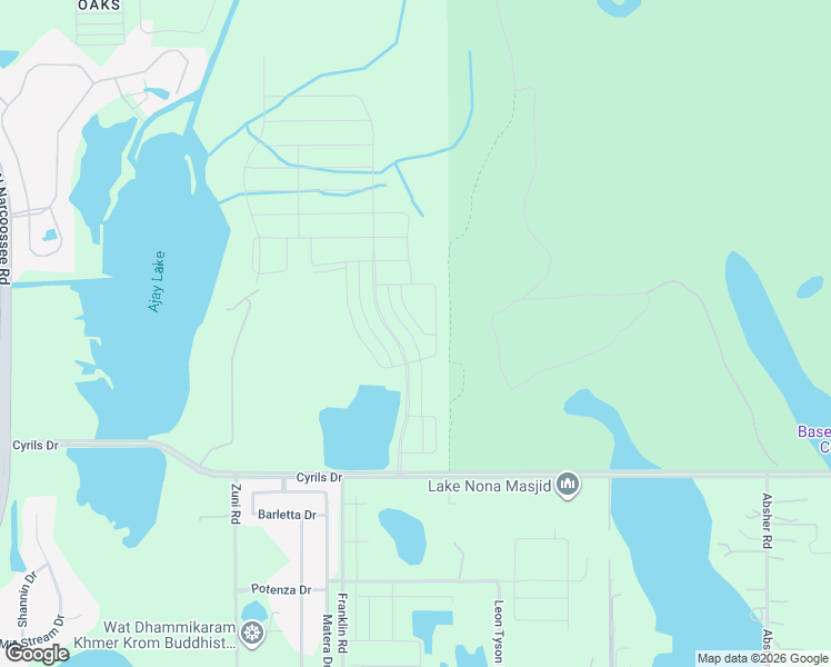 map of restaurants, bars, coffee shops, grocery stores, and more near Unnamed Road in St. Cloud