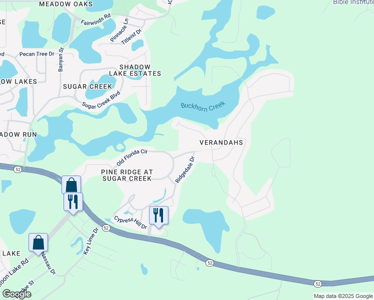 map of restaurants, bars, coffee shops, grocery stores, and more near 13419 Fauna Lane in Hudson