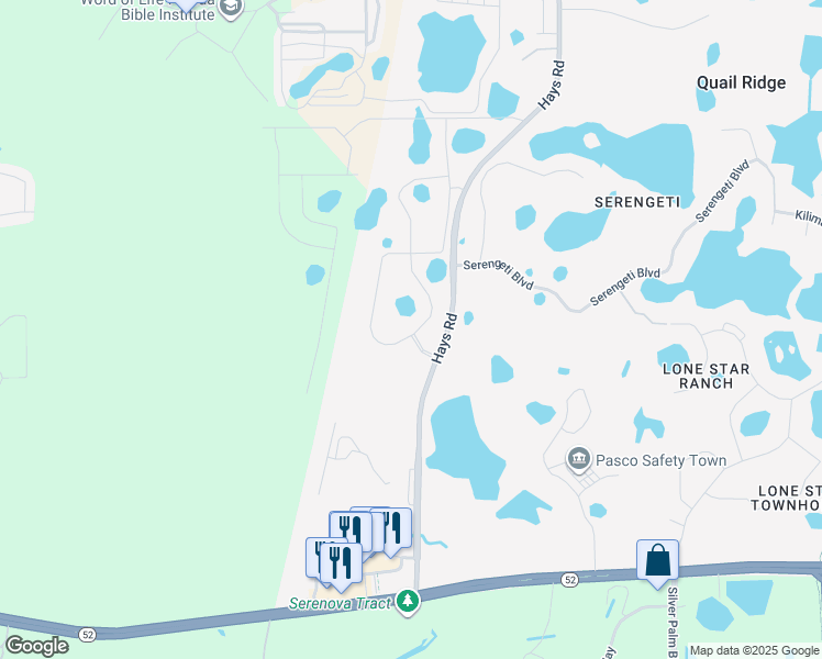 map of restaurants, bars, coffee shops, grocery stores, and more near 12541 Aston Drive in Hudson