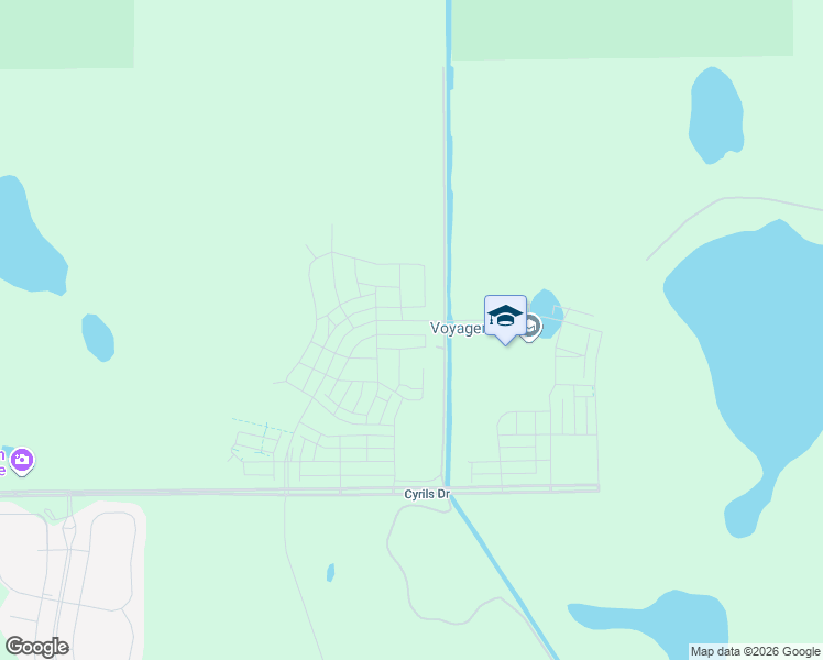 map of restaurants, bars, coffee shops, grocery stores, and more near Sungrove Lane in St. Cloud