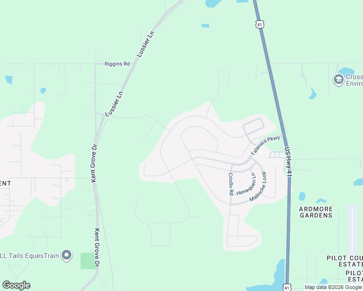 map of restaurants, bars, coffee shops, grocery stores, and more near 12545 Palapa Loop in Spring Hill
